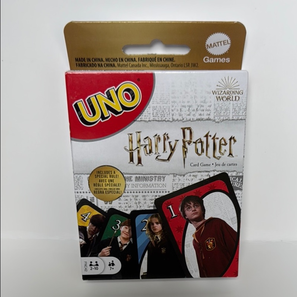 Mattel Harry Potter UNO Card Game
